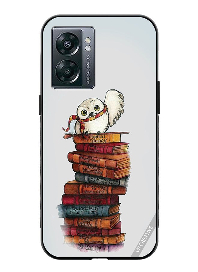 VR CREATIVE Protective Case Cover For Oppo A57 5G Hogwards Owl Design Multicolour  - Image 1