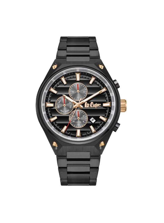 Lee Cooper Men's Metal Multi Function Watch LC08026.060 - 45 mm