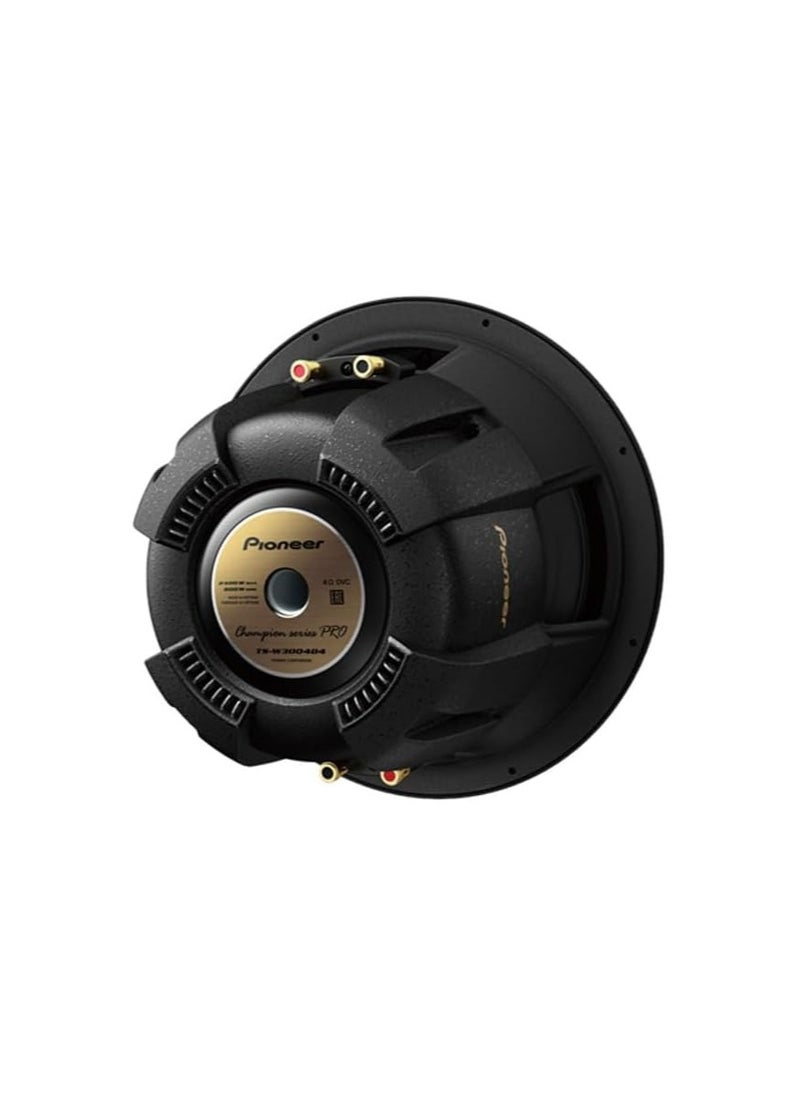 Pioneer Pioneer TS-W3004D4 2400W Max/800W RMS Champion Series Pro DVC Component Subwoofer, 12-Inch Size  - Image 3