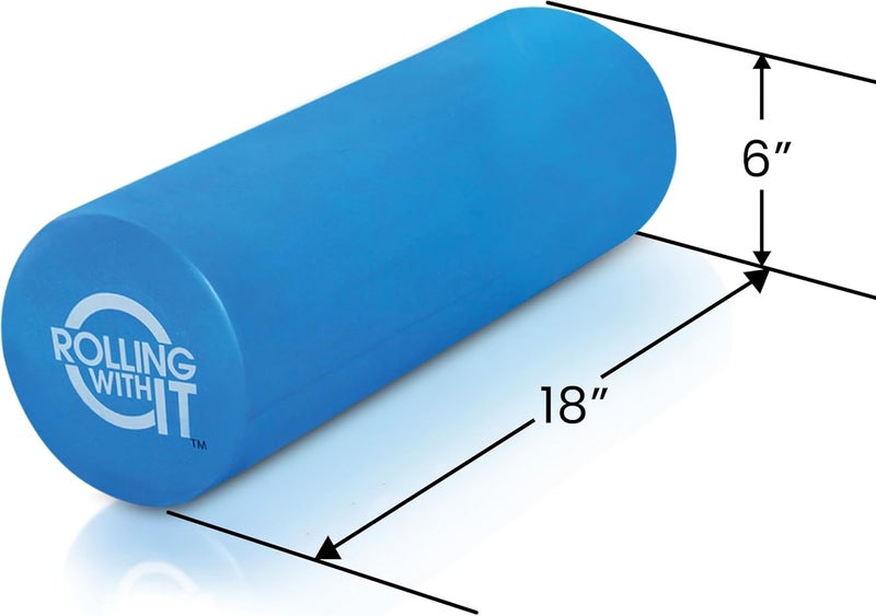 Rolling With It Foam Roller with High Density for Physical Therapy, Muscle Roller for Exercise and Muscle Recovery, Eco-Friendly Back Roller, Firm and Smooth Surface Massage Roller, Select Your Size - Image 3