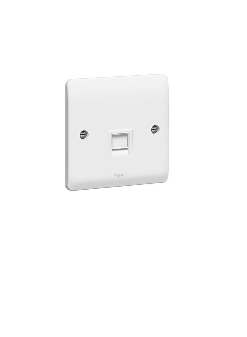 Legrand DATA SOCKET LEGRAND SYNERGY 730056 - RJ 45 CAT.6 - SINGLE - WHITE Rapid cable connection  - Image 3