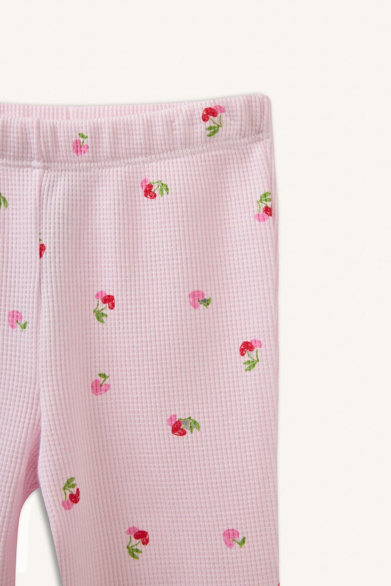 DeFacto Pink BabyGirl Baby Girl Flare Leggings Casual - Image 2