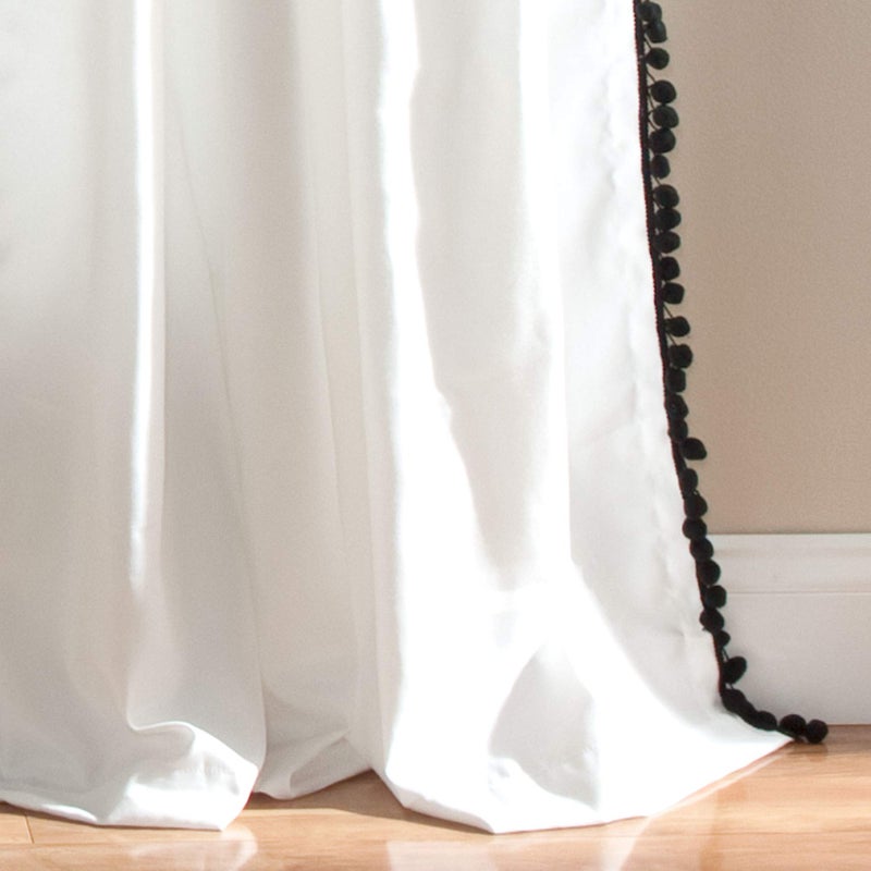 لاش ديكور ستارة نافذة أنيقة بتصميم منسول من قطعتين - Image 4