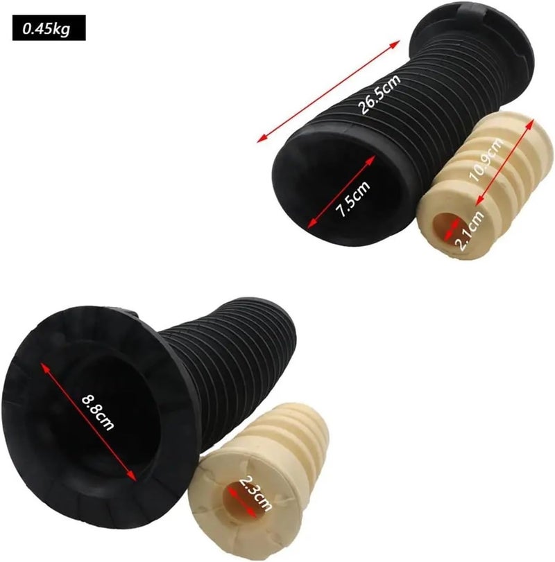 DEMULAX Rear Dust Cover Air Shock Absorber Boot Set - Image 2