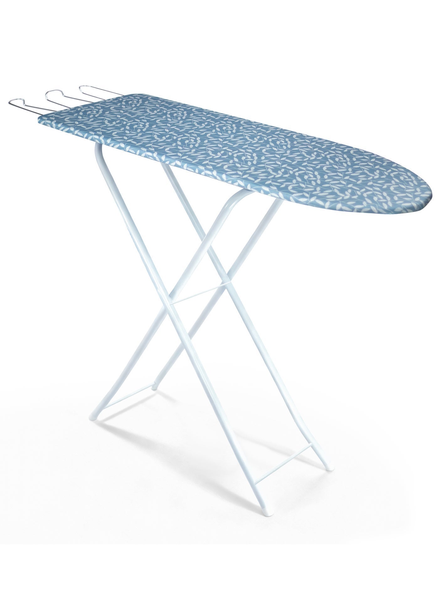 Clean and Care Ironing Board Size A 110cm x 30cm Strong Board 4 Adjustable Heights Iron Durable Stand High Quality Cushion Foldable Space saving