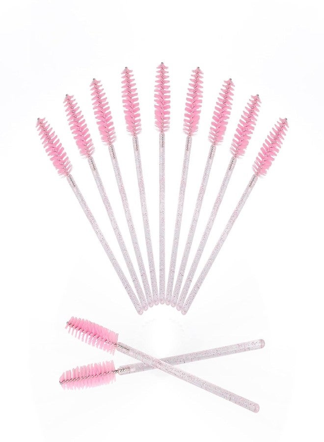 Rinpoche Disposable Mascara Brushes Crystal Eyelash Extensions Brushes Crystal Wands Makeup Applicator Tools for Eyebrow Brush (Multicolor) (Pack Of 50) - Image 2
