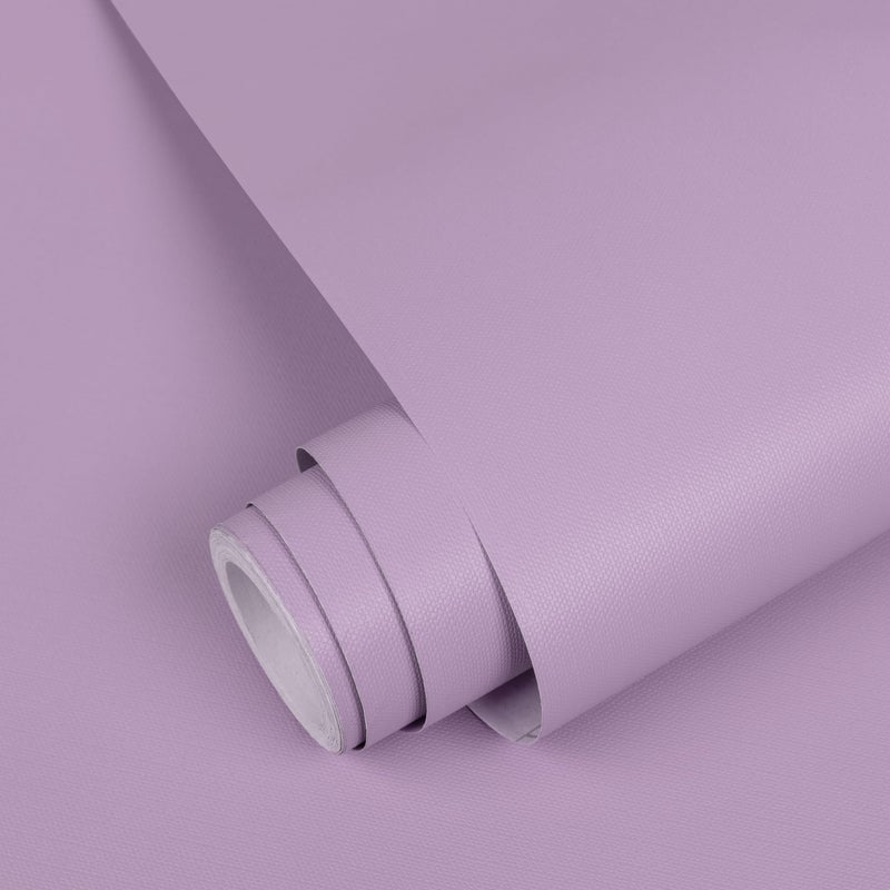 Abyssaly Purple Wallpaper Solid Color Peel and Stick Wallpaper Purple Contact Paper SelfAdhesive Removable Wall Paper for Wall Furniture Cabinet Covering Vinyl Rolls 157 in 196 in