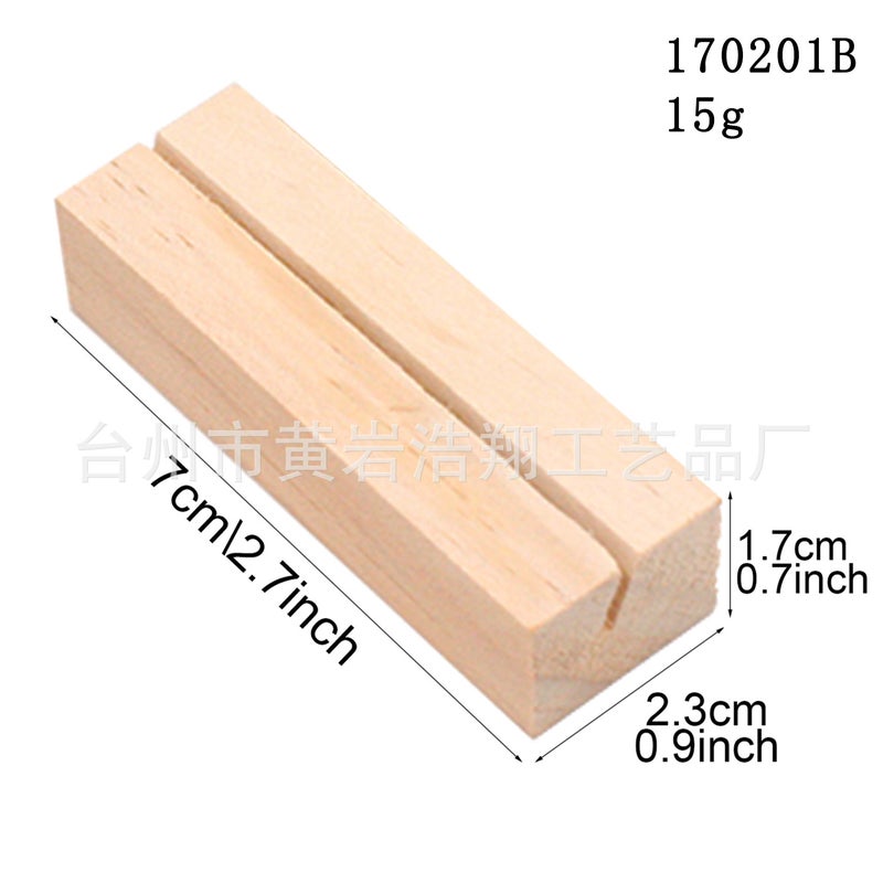 Valentine'S Day Decorative Crafts Valentine'S Day Party Decorations Wedding Decorations Ornaments Business Card Holders Number Plates Wood - Image 1