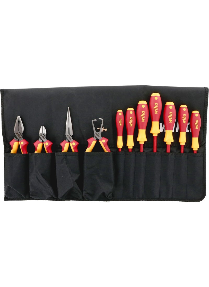 Wiha Wiha 32986 Insulated Industrial PliersDrivers Set in Roll Out Pouch 11Piece  - Image 5