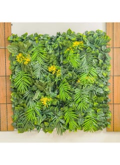 DANUBE HOME Artificial Fence Decorative Fence Cover With Plastic Plant Décor Uv Resistant Faux Plants Greenery Artificial Hedges For Garden Indoor Outdoor 100X100 Cm - Green  - Image 4