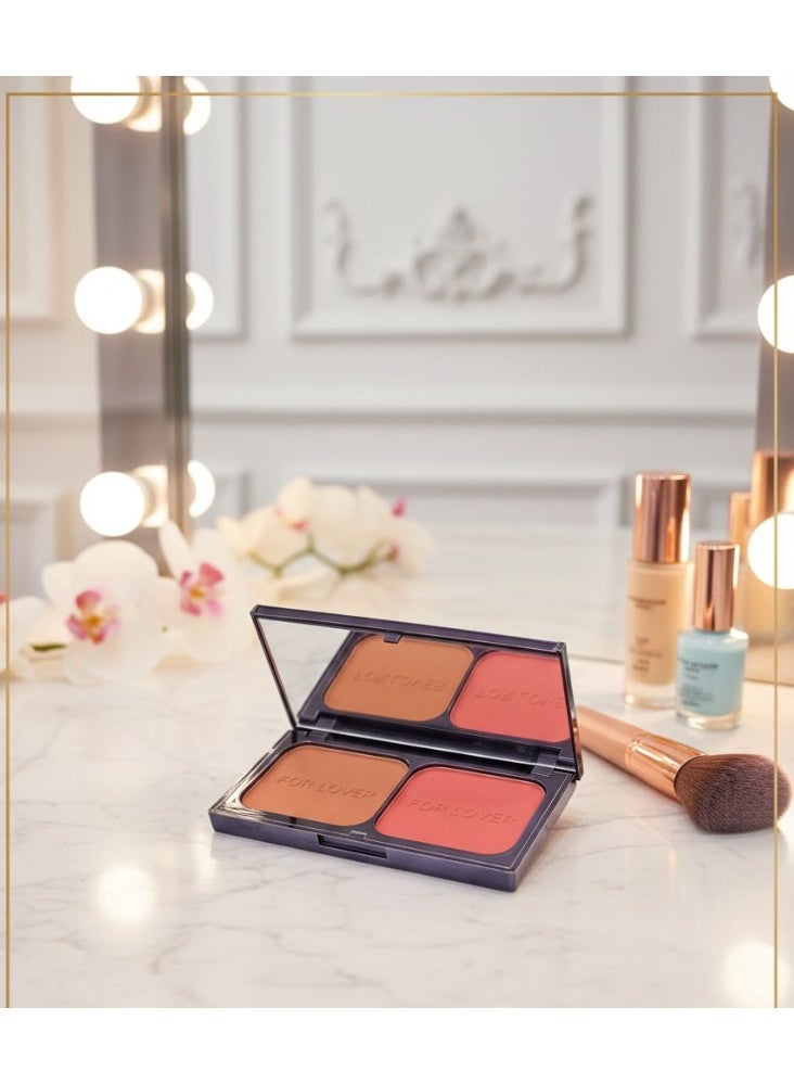 فور لوفر أحمر خدود 2 لون