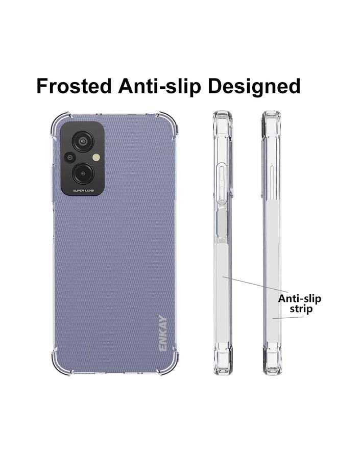 إنكاي جراب لهاتف Xiaomi Redmi 11 Prime 4G جراب شفاف مقاوم للصدمات من مادة TPU - Image 2