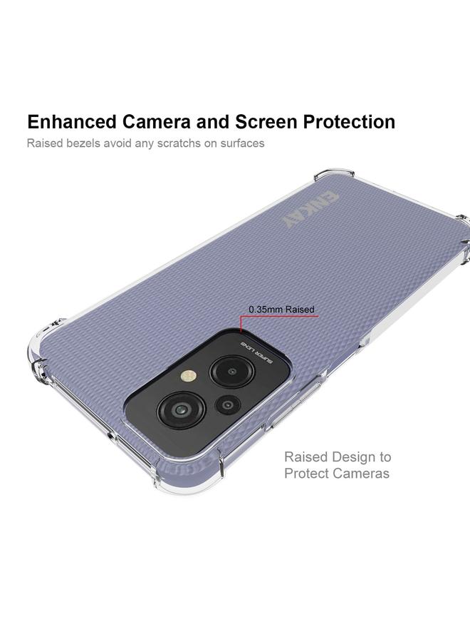 إنكاي جراب لهاتف Xiaomi Redmi 11 Prime 4G جراب شفاف مقاوم للصدمات من مادة TPU - Image 5