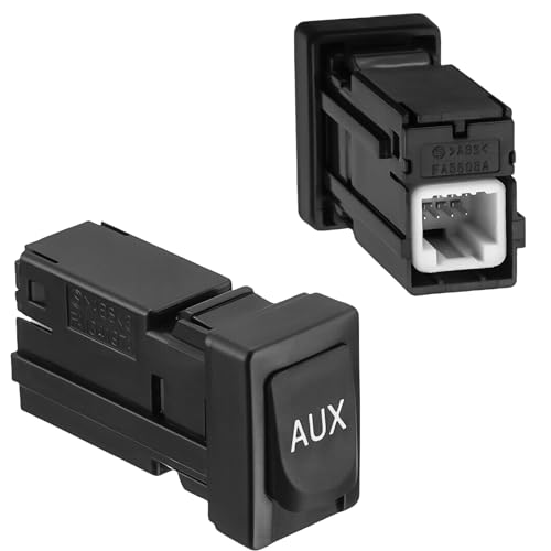 PANNUOSCS Aux Port Replacement Compatible with 2007-2014 Toyota Corolla Tundra RAV4 Tacoma Sienna Highlander - Replaces 86190-02010 Auxiliary Input Adapter Aux Jack Aux Input Car Stereo Jack - Image 1