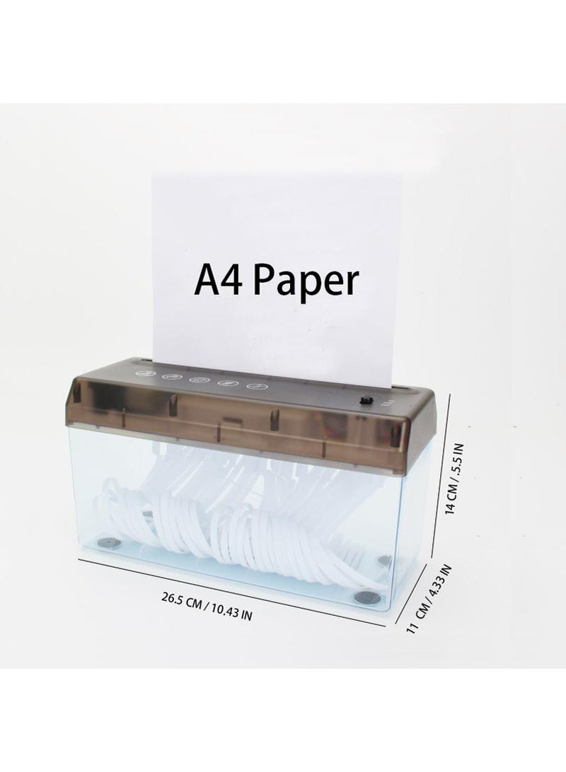 general Mini USB Paper Shredder For A4 Paper Strip Cut - Image 1