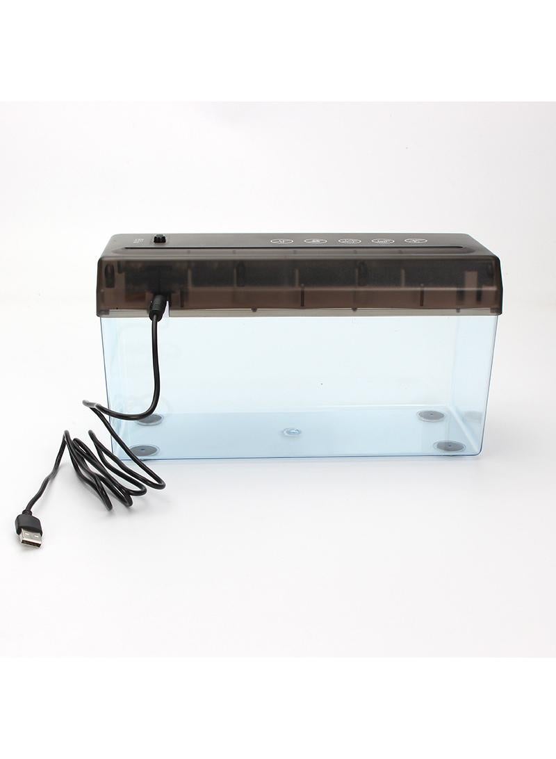 general Mini USB Paper Shredder For A4 Paper Strip Cut - Image 2