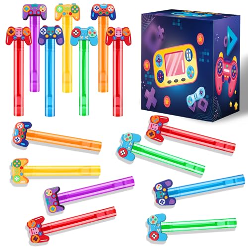 PLOUGVI 24Pcs Video Game Bubble Wands for Kids Party Favors Supplies Decorations Pinata Goodie Bag Stuffers Classroom Prizes Valentines Easter Halloween Christmas Stuffers - Image 5