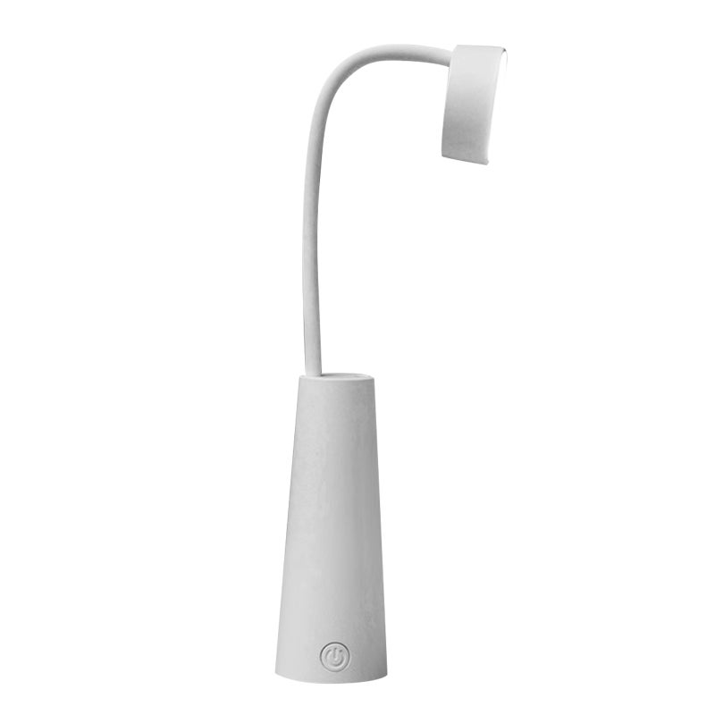 Magnetic Night Light Charging and Plugging Dual-use Student Dormitory Reading Hose Eye-care Desk Lamp Infinitely Dimmable Three Color Temperature - Image 2