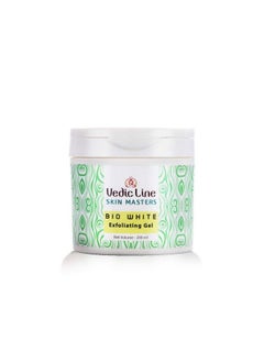 Vedicline Skin Masters Bio White Exfoliating Gel Reduce Dull Skin Dead Cells And Unclog Pores For Beautiful Skin 200Ml  - Image 2