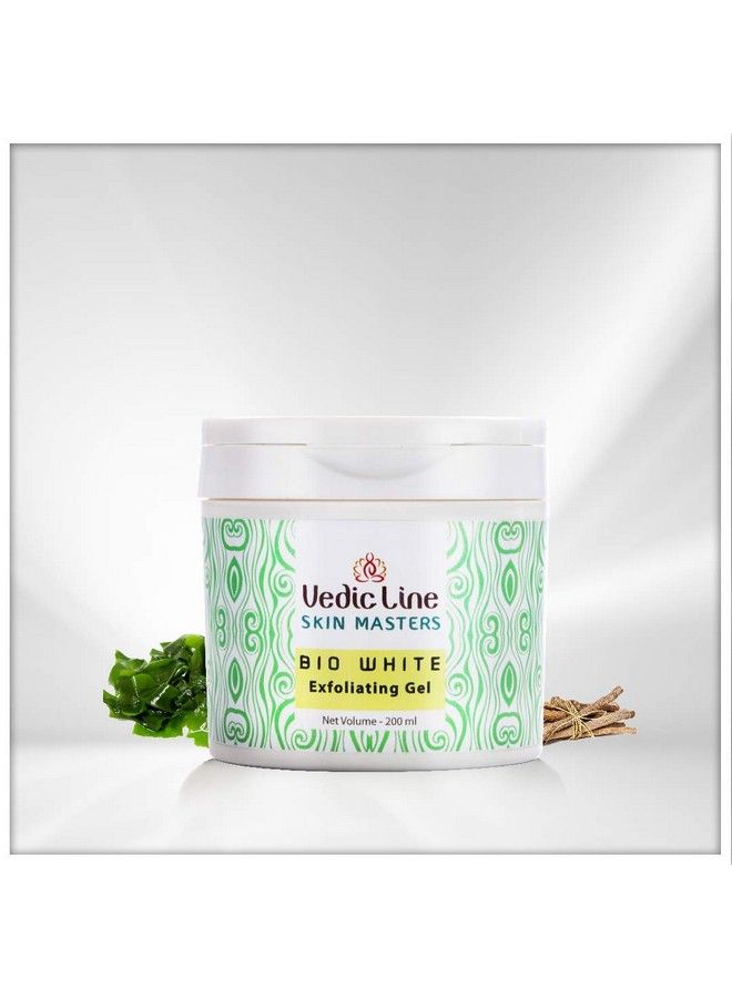 Vedicline Skin Masters Bio White Exfoliating Gel Reduce Dull Skin Dead Cells And Unclog Pores For Beautiful Skin 200Ml - Image 3
