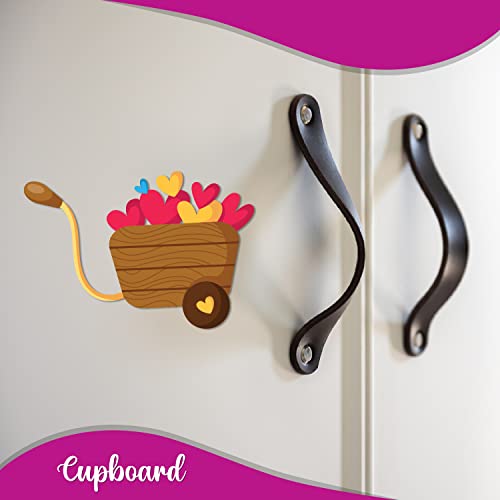 Bhai Please Love Basket Wooden Fridge Magnet Couple Gift and Decoration - Image 2