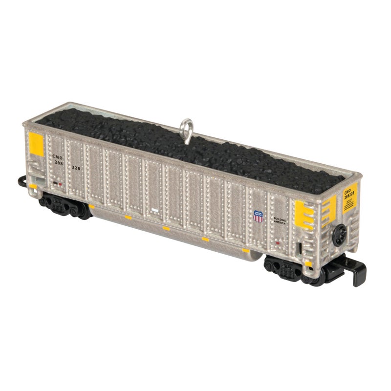 Hallmark Keepsake Christmas Ornament 2024  Lionel Union Pacific Rotary Bathtub Gondola  Metal  Gifts for Train Lovers - Image 2