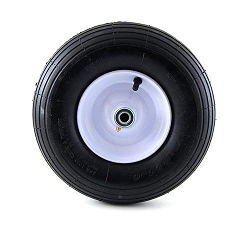 Arnold 14-Inch Wheelbarrow Wheel with Ribbed Tread - Image 4