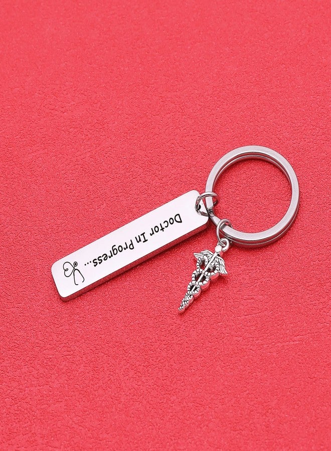 Nothers ASANHAO Future Doctor Jewelry New Doctor Keychain Future Dr Gift Future Doctor Gift Doctors day Gift Med Student Gift Doctors Graduation Gift (Doctor In Progress Keychain), General - Image 3