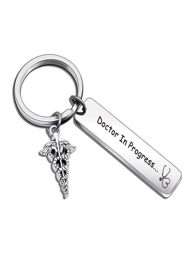Nothers ASANHAO Future Doctor Jewelry New Doctor Keychain Future Dr Gift Future Doctor Gift Doctors day Gift Med Student Gift Doctors Graduation Gift (Doctor In Progress Keychain), General - Image 1