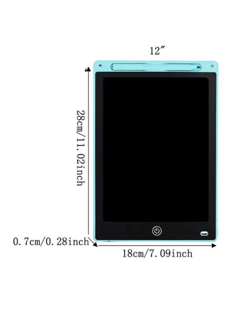 SEMIR 12 Inch Writing Tablet, Doodle Board, Portable Drawing Board, Electronic Writing Pad, Erasable Drawing Pad, Reusable, Suitable For Art & Craft, Home, School And Office Use - Image 3