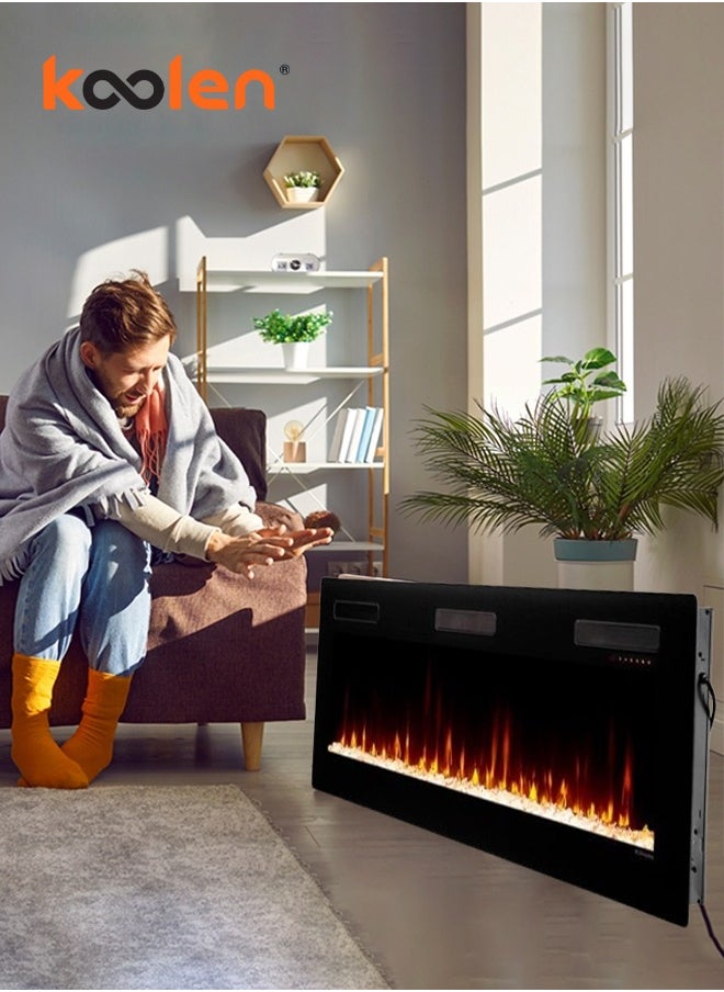 KOOLEN - LED Fireplace Heater With Bluetooth And Speaker - 807102036 - Image 1