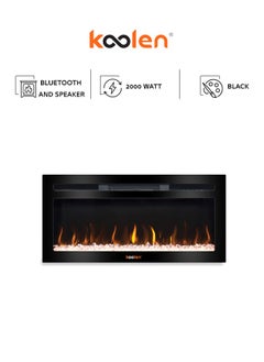 LED Fireplace Heater With Bluetooth And Speaker - 807102036