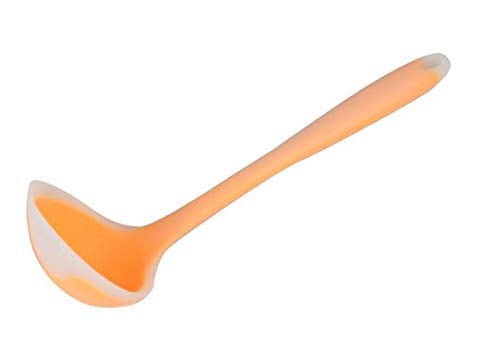 MOBDESK MOBDESK Premium Silicone Ladle Spoon Nonstick Kitchen Ladles BPAFree Heat Resistant up to 445F Cooking Utensils Baking Tool for Cooking and Serving Seamless Design Heat Resistant BPA Free  - Image 1