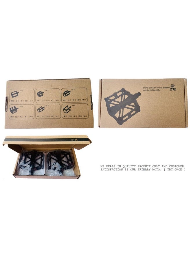 Wavva® Mountain Bike Pedals MTB Pedal for BMX Non-Slip Lightweight Aluminum Alloy Off Road Bicycle Cycling Platform Cycle Pedal. (Quality Product Only) - Image 3