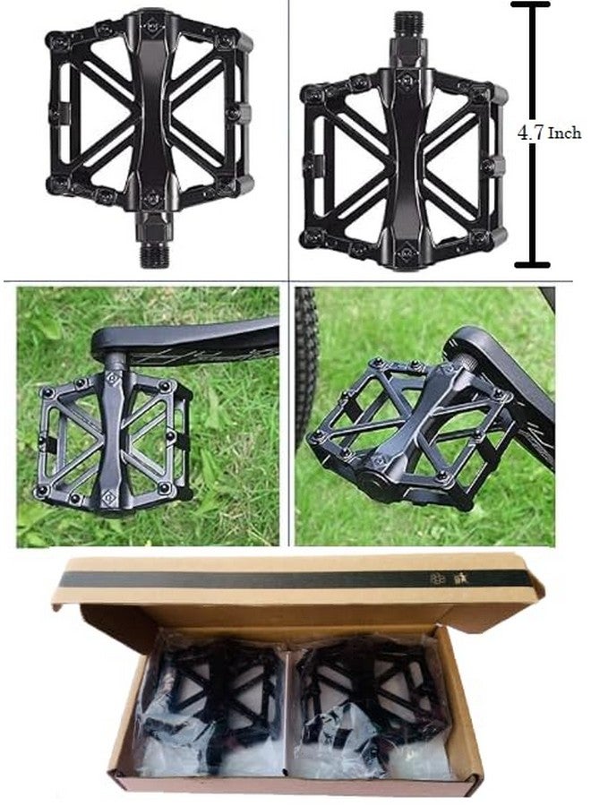 Wavva® Mountain Bike Pedals MTB Pedal for BMX Non-Slip Lightweight Aluminum Alloy Off Road Bicycle Cycling Platform Cycle Pedal. (Quality Product Only) - Image 4