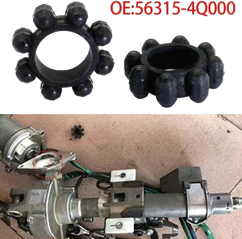 Steering Gear Bushing Rubber Coupling 56380C1500 Electric Power Steerings Knuckles Repair Parts Gear Rubber Sleeve - Image 2