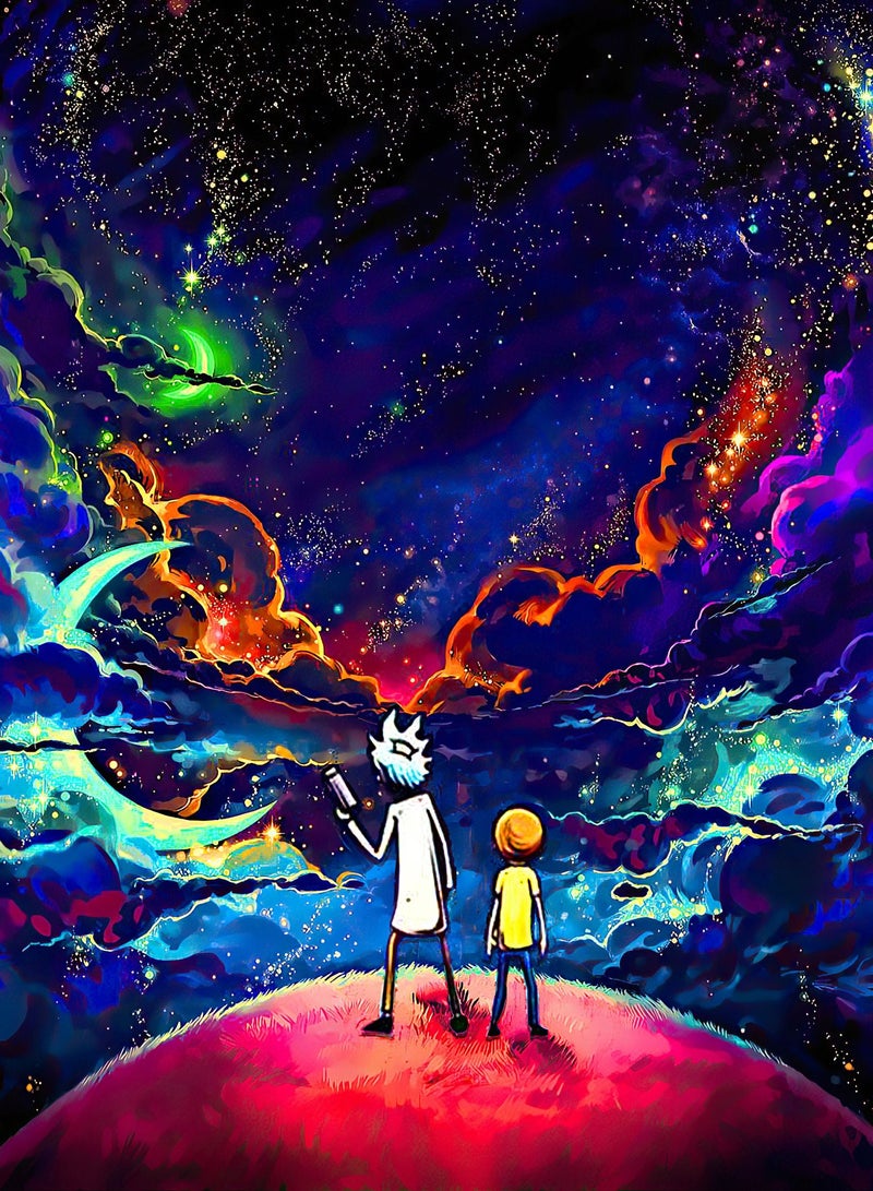 MERCH السفر إلى الفضاء مع قميص ريك ومورتي الخاص بنا - Image 3