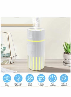 Excefore Mini Humidifier for Kids 320ml Small Desk USB Personal humidifiers with 2 Mist Modes Whisper Quiet Shut-Off Bedroom Plants Baby Room Office and Car  - Image 2