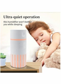 Excefore Mini Humidifier for Kids 320ml Small Desk USB Personal humidifiers with 2 Mist Modes Whisper Quiet Shut-Off Bedroom Plants Baby Room Office and Car  - Image 3