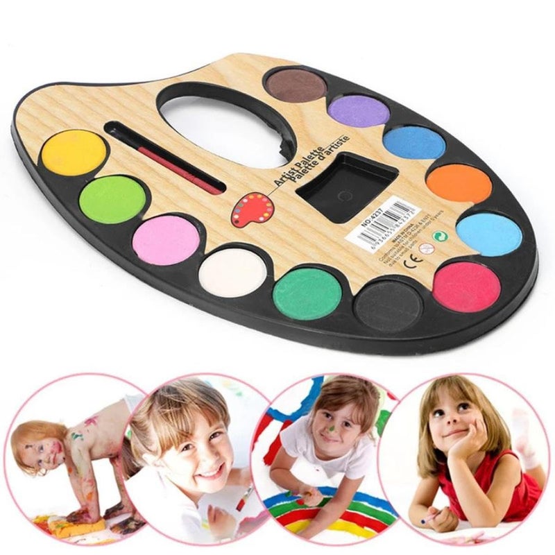 ROYALS هدايا العودة لعيد ميلاد الأطفال من رويالز لحفلة عيد الميلاد - لوحات الألوان (عبوة من 3) | هدايا عيد الميلاد | هدايا العودة | هدايا عيد ميلاد الأطفال | - Image 2