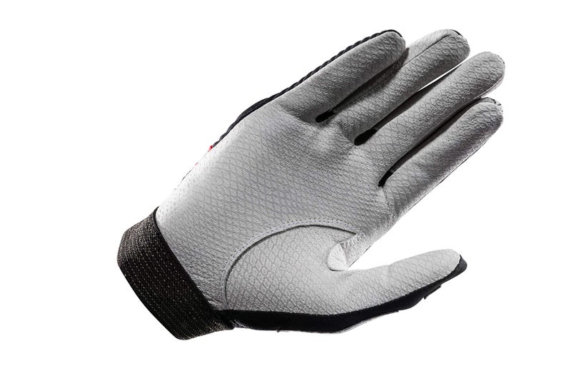HEAD Leather Racquetball Glove - AMP Pro Copper Tech Glove for Right & Left Hand - Black/Silver/Red, Right - Small - Image 2