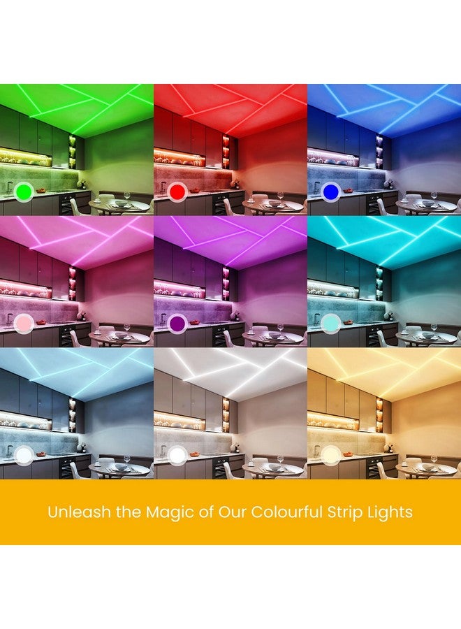 Wipro Garnet 50 mtr LED Strip Light| 60 LEDs/mtr | Pink | IP65-Waterproof | Flexible Rope Light for Outdoor & Indoor Decoration for Diwali, Christmas|Strip for Balcony, False Ceiling|Pack of 1 - Image 3