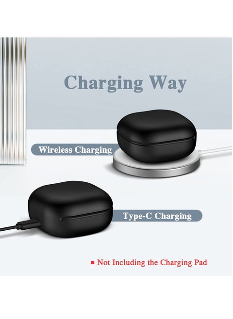 Charging Case for Galaxy Buds2 Pro Only, Replacement Charger Case Support Bluetooth Pairing, Wireless Wired Charging SM R510, NOT Included Earbuds