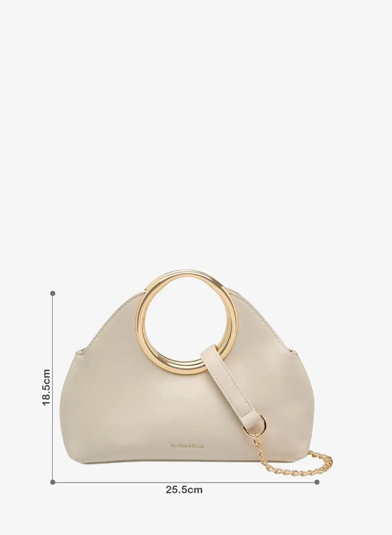 فلورا بيلا من شو إكسبرس Flora Bella Textured Crossbody Bag with Detachable Chain Strap