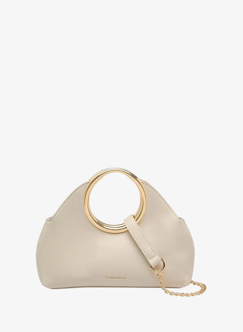 فلورا بيلا من شو إكسبرس Flora Bella Textured Crossbody Bag with Detachable Chain Strap