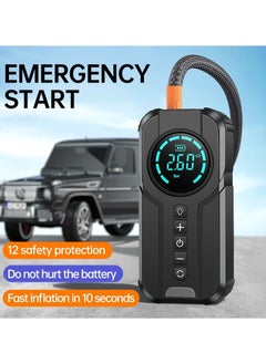 Denx Denx DX414 6000 mAh portable car starter battery with built-in air blower  - Image 2