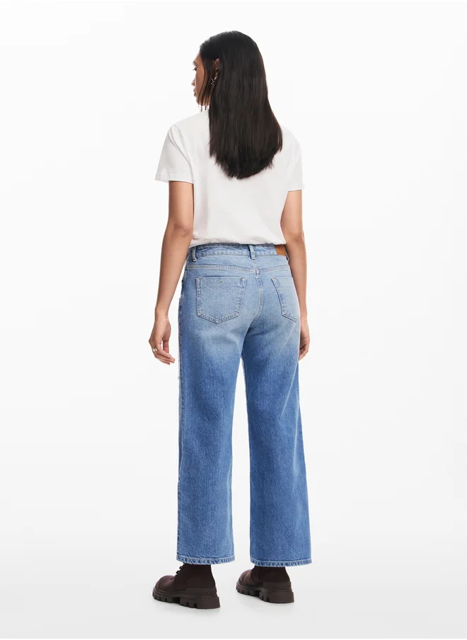 DESIGUAL Patchwork Jeans