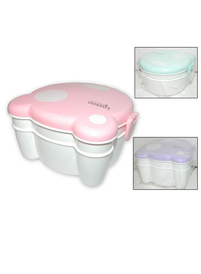 lunch box kids cartoon cat face Lunch Box Cat shape Lunch Container for Work Office Outdoor (pack of 1 pcs)  - Image 3