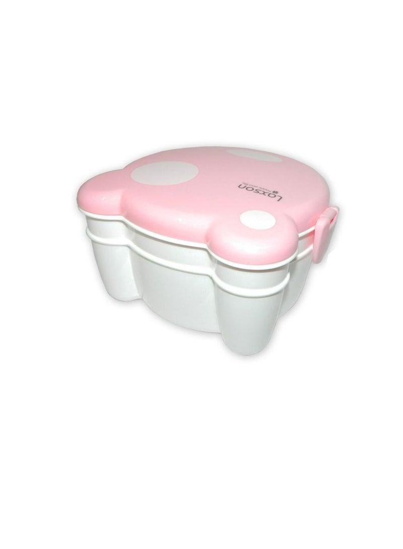 lunch box kids cartoon cat face Lunch Box Cat shape Lunch Container for Work Office Outdoor (pack of 1 pcs)  - Image 1