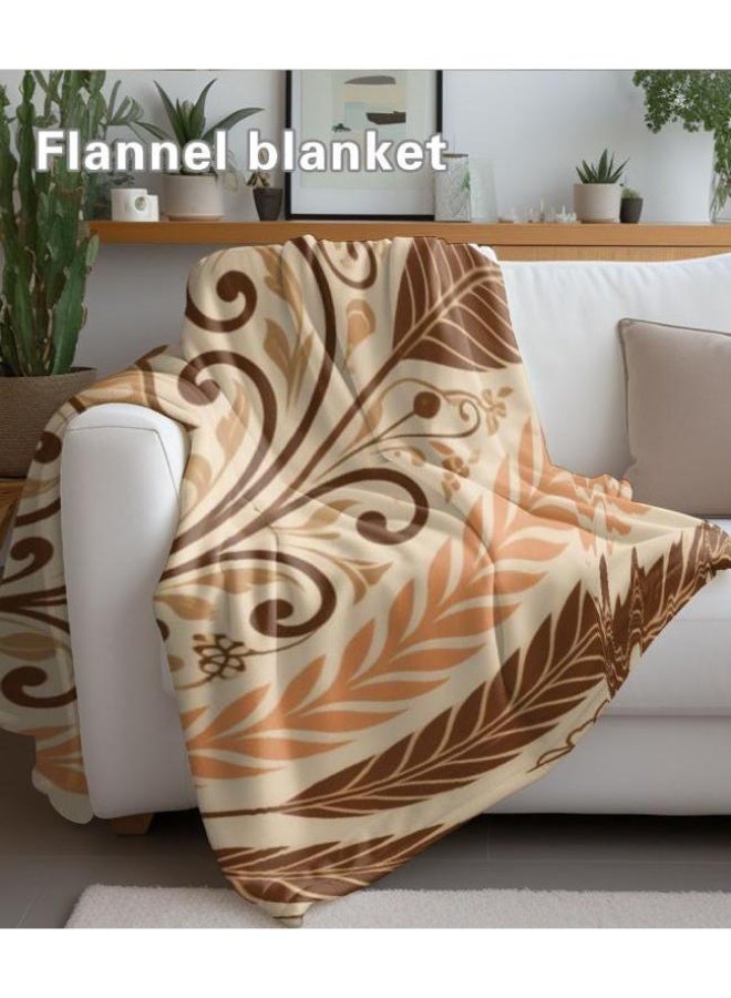 general Traditional flannel thin blanket (warm and comfortable, suitable for sleeping, playing games, dust removal and sandproof) 150cm*200cm - 34 - Image 5